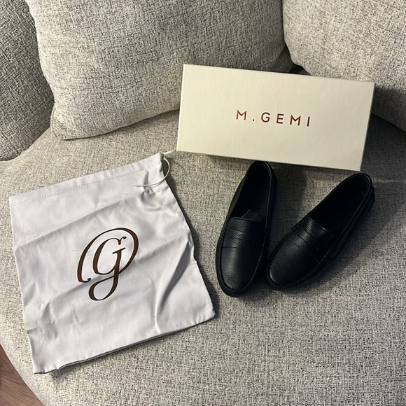 NIB M. Gemi “The Pastoso” Black Loafers - Picture 3 of 6